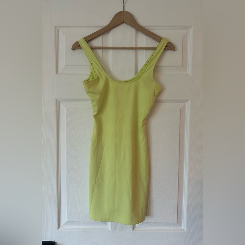 Good American Stretch Jersey Mini Dress, Size 1.